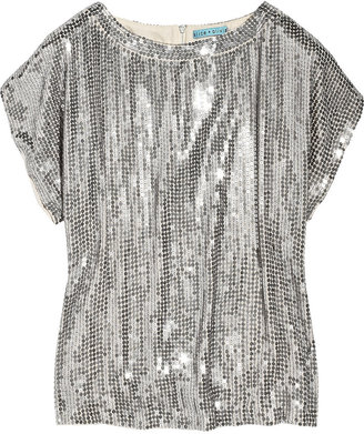 Alice + Olivia Sequin Tee