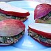 Apple, Peanut Butter, and Pumpkin Seed Stacks