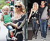 Pictures of Gwen Stefani on a Date With Gavin Rossdale and Sharing a Cab With Zuma Rossdale in NYC