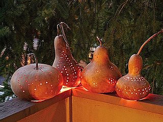 How to Make Halloween Gourd and Pumpkin Lanterns