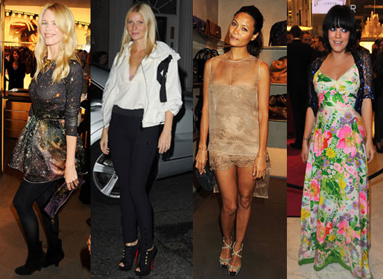 Pictures of London's Fashion's Night Out