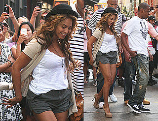 Pictures of Jay-Z and Beyonce Out to Lunch in NYC Before The VMAs
