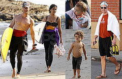 Pictures of Matthew, Levi, Vida McConaughey and Vida Alves at the Beach in Malibu Pictures of Matthew, Levi, Vida McConaughey and Vida Alves at the Beach in Malibu