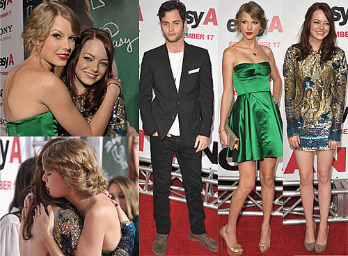 Easy A Premiere in LA With Taylor Swift, Emma Stone, Penn Badgley