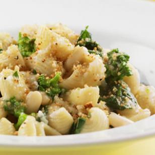 Recipe For Orecchiette With Broccoli Rabe and Chickpeas
