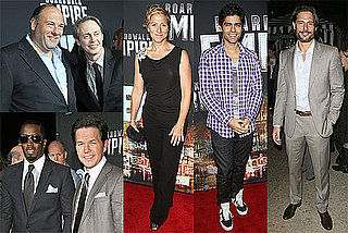 Steve Buscemi, Edie Falco, James Gandolfini and Mark Wahlberg at Boardwalk Empire Premiere