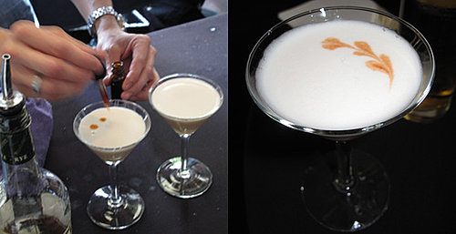 Make a Heart-Shaped Pattern on Cocktails Using a Dropper
