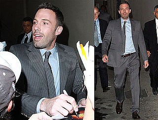 Pictures of Ben Affleck Signing Autographs in LA