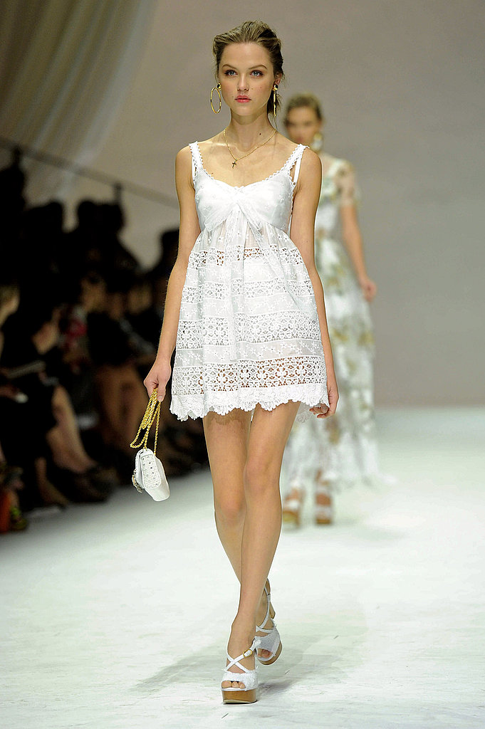 Spring 2011 Milan Fashion Week: Dolce & Gabbana Spring 2011 Milan Fashion Week: Dolce & Gabbana