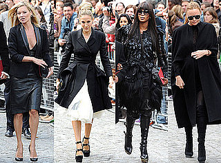 Pictures of Sarah Jessica Parker, Kate Moss, Naomi Campbell, Stella McCartney at Alexander McQueen's Memorial Service