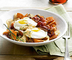 Sweet Potato Hash With Spicy Hollandaise Recipe