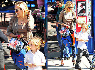 Pictures of Kate Hudson and Ryder Robinson Leaving School in LA