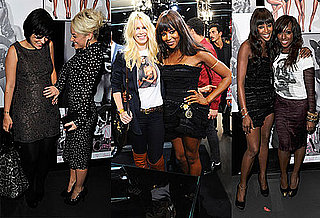Pictures of Naomi Campbell and D&G Party During London Fashion Week With Lily Allen, Claudia Schiffer and Alexandra Burke