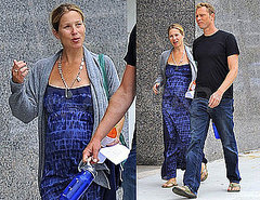 Pictures of Pregnant Christina Applegate Running Errands With Her Boyfriend Martyn LeNoble