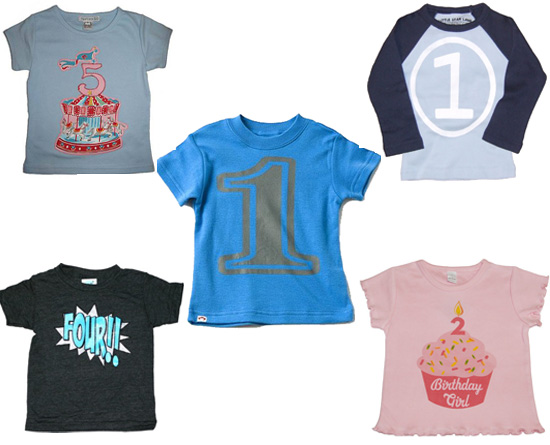 Birthday Number Shirts For Kids Birthday Number Shirts For Kids