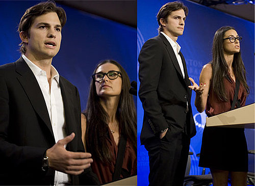 Demi Moore and Ashton Kutcher Fight Child Slavery at the Clinton Global Initiative