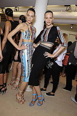 Backstage Photos from Milan Fashion Week Spring 2011: Bottega Veneta, Versace, Emporio Armani, Just Cavalli, Max Mara