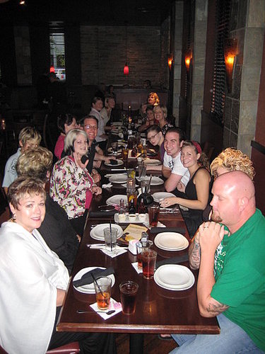 This is how we do PF CHANGS !! Family style!!