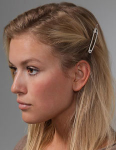 Marc by Marc Jacobs's Safety Pin Hair Pin Pictures Marc by Marc Jacobs's Safety Pin Hair Pin Pictures