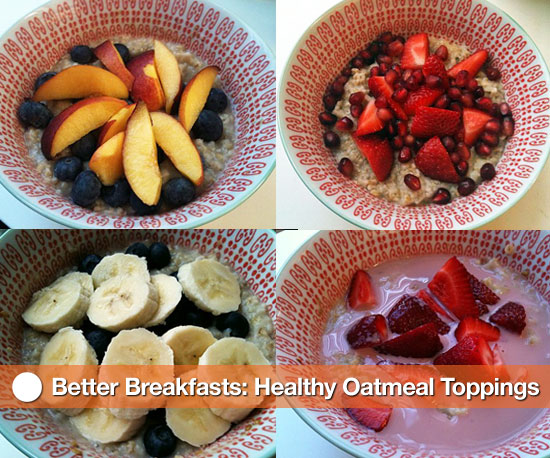 Healthy Oatmeal Topping Suggestions Healthy Oatmeal Topping Suggestions