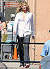 Pictures of Cameron Diaz Shooting Bad Teacher in LA