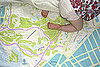 City Map Baby Blankets