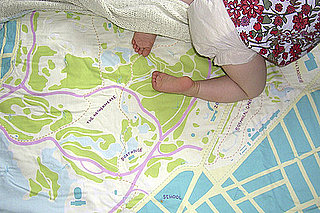 City Map Baby Blankets