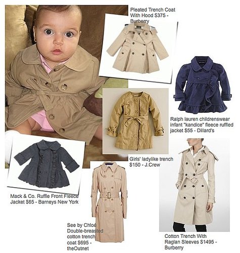 Trench Coats For Moms and Babies