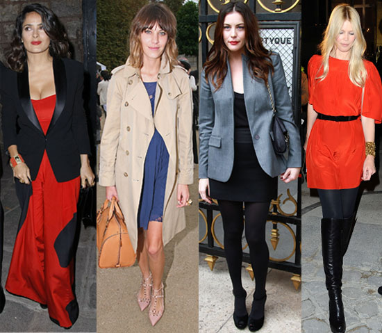 Pictures of Celebrities at Paris Fashion Week S/S 2011 Pictures of Celebrities at Paris Fashion Week S/S 2011