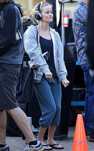 Pictures of Reese Witherspoon Filming This Means War