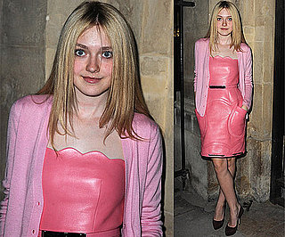 Photos of Dakota Fanning at Miu Miu Spring 2011 at Paris Fashion Week