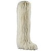 Chanel Furry Yeti Boots For Less