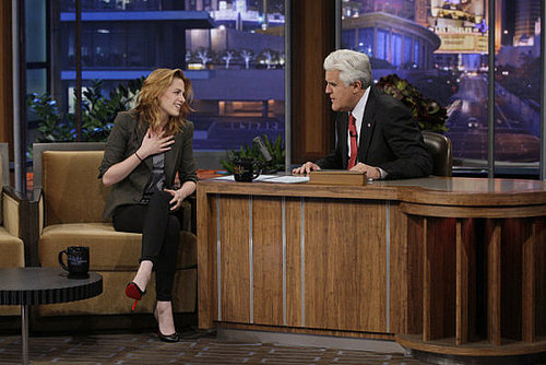 Pictures and Video of Kristen Stewart on The Tonight Show With Jay Leno 10/08/10 2010-10-09 02:00:00