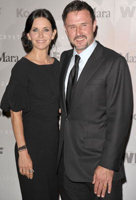 Picture of David Arquette and Courteney Cox Who Recently Separated
