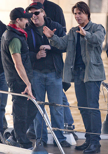 Pictures of Tom Cruise and Jeremy Renner in Prague For Mission Impossible 4