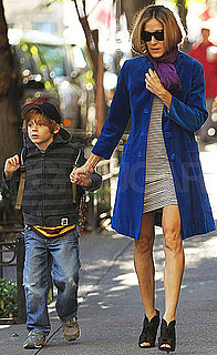 Pictures of Sarah Jessica Parker and James Wilkie in NYC