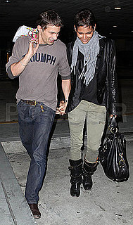 Pictures of Halle Berry and Olivier Martinez in LA