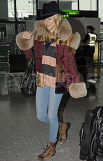 Pictures of Sienna Miller at Airport