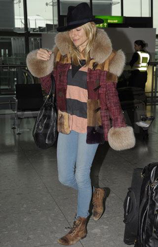 Pictures of Sienna Miller Style in London