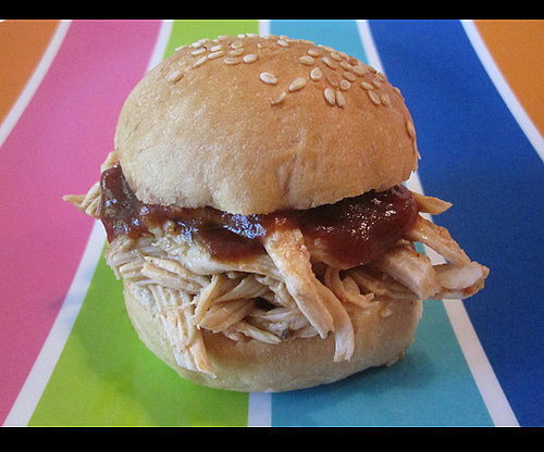 Shredded BBQ Chicken Sammies Shredded BBQ Chicken Sammies