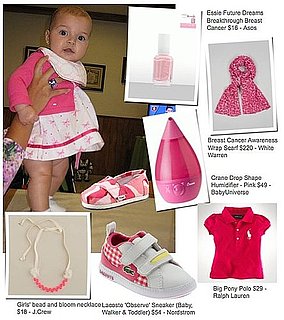 Pink Baby Products For Breast Cancer Awareness