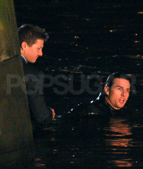 Pictures of Tom Cruise and Jeremy Renner Pictures of Tom Cruise and Jeremy Renner