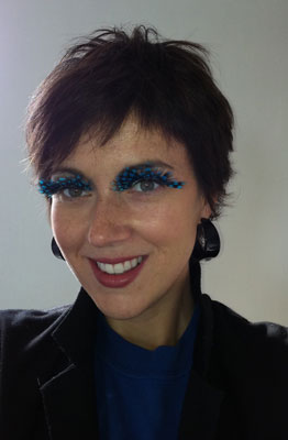 Doubling Up on the False Eyelashes