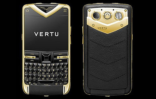 Vertu Gold Phone