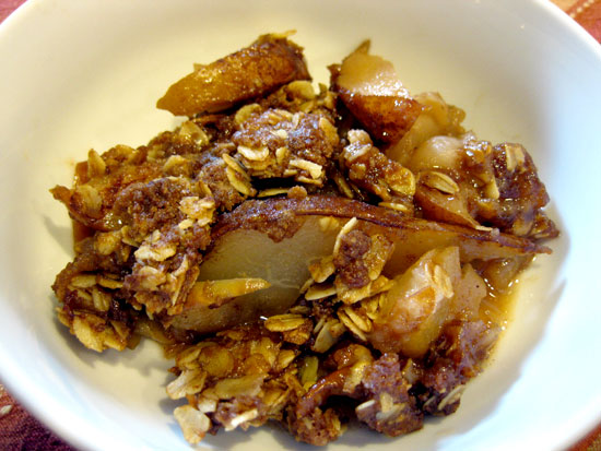 Apple Pear Oatmeal Crisp Apple Pear Oatmeal Crisp