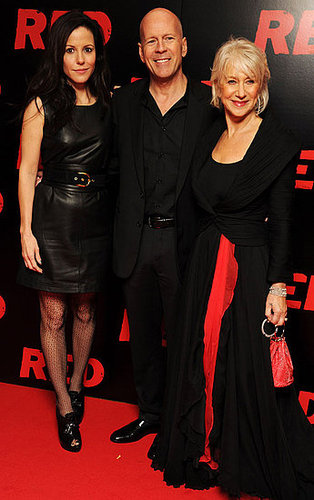 Pictures of Bruce Willis Helen Mirren and Mary Louise Parker At Red Premiere