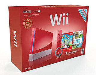 Red Super Mario Wii and DSi XL