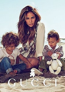 Pictures: Jennifer Lopez and Her Twins in Gucci Ads