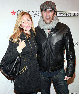 Pictures of Jennifer Westfeldt and Jon Hamm at a Party in NYC