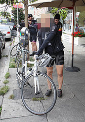Picture of a Celebrity Biking in Los Angeles